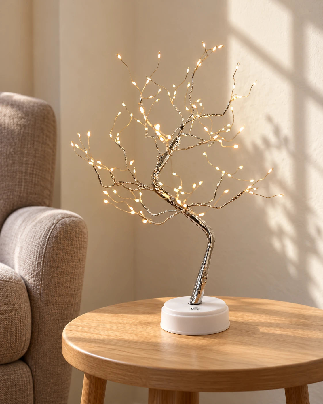 Tienlam fairy spirit tree lamp in a living room