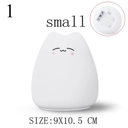 Cute LED Kitty Night Light