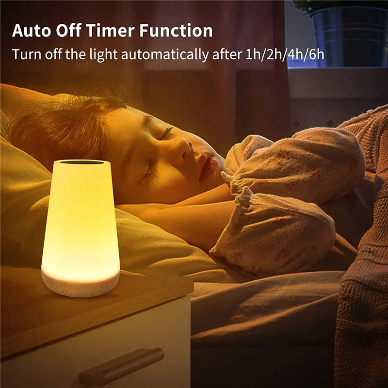 Iroka color-changing touch and remote lamp, view 6 of 7