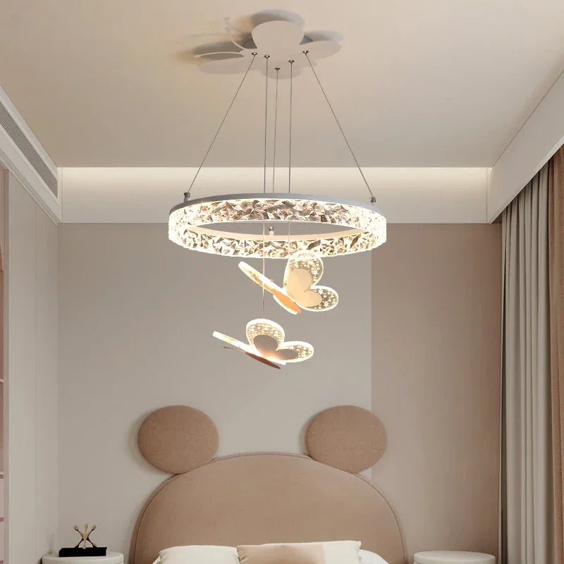 Hana Butterfly Glow Chandelier