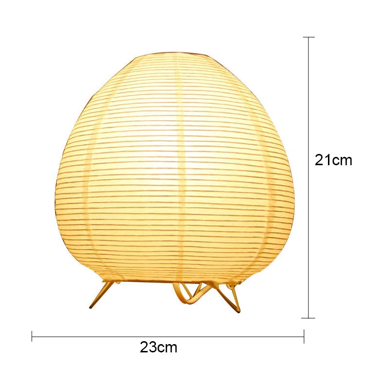 Washiro Paper-Shade Table Lamp, view 7 of 7