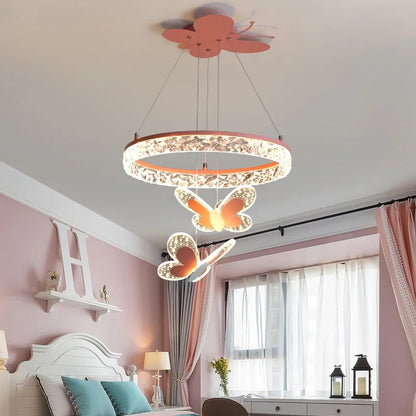 Hana Butterfly Glow Chandelier