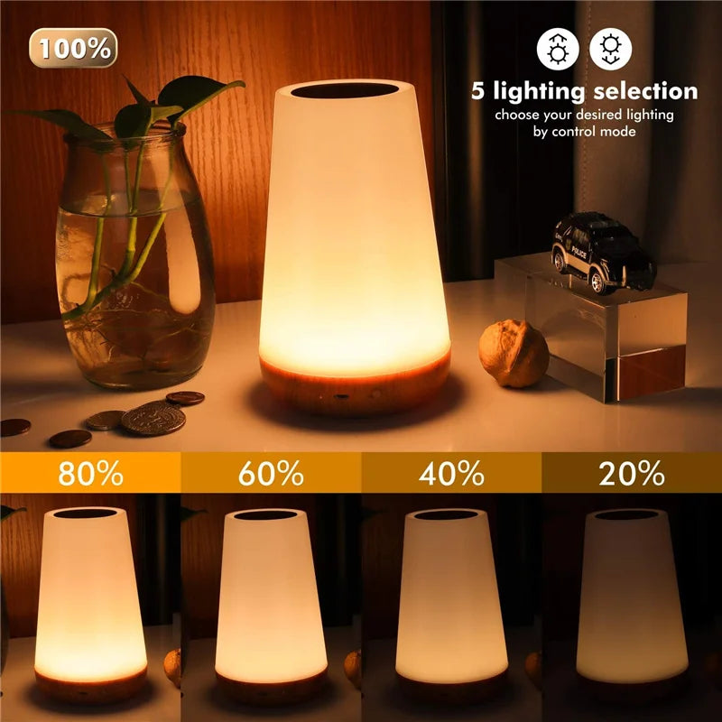 Iroka color-changing touch and remote lamp, view 4 of 7