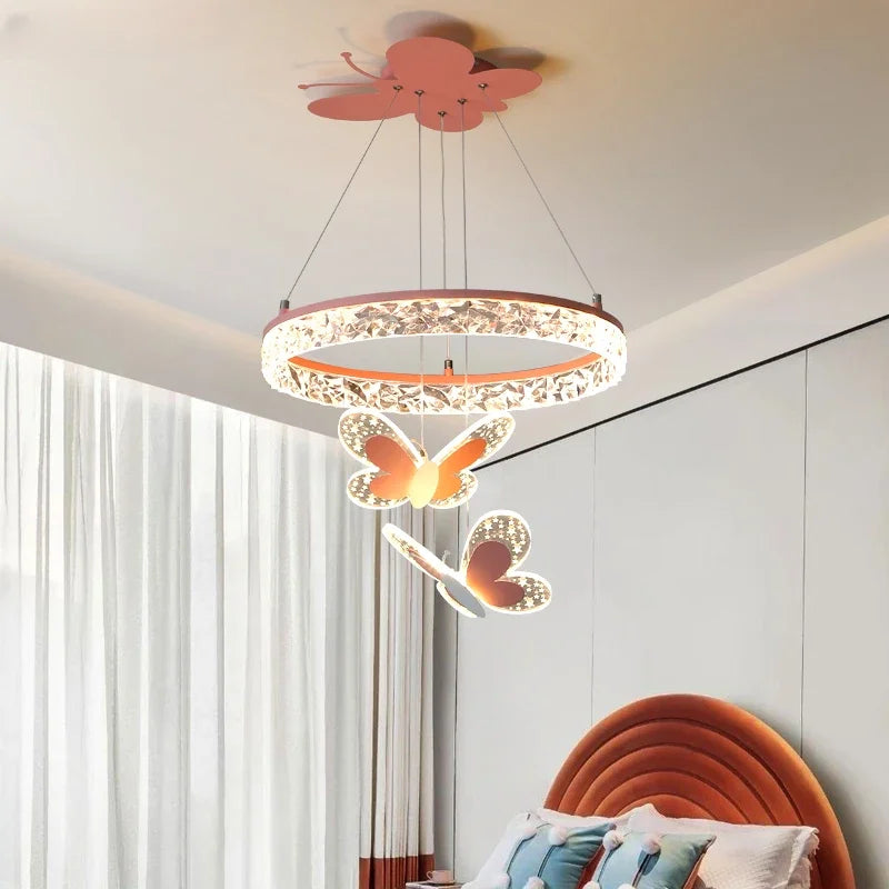 Hana Butterfly Glow Chandelier