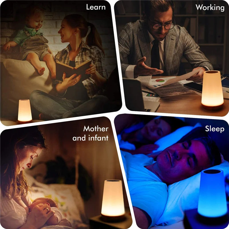 Iroka color-changing touch and remote lamp, view 7 of 7