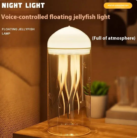 3D Floating Jellyfish Night Light