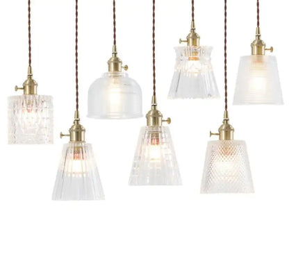 Japanese Style Glass Light