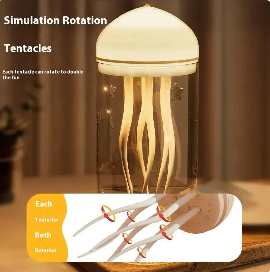 3D Floating Jellyfish Night Light