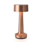Aurora bronze table lamp on a white background