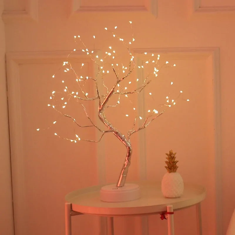 Nhanhi Bendable Branch LED Tree Lamp, view 3 of 9