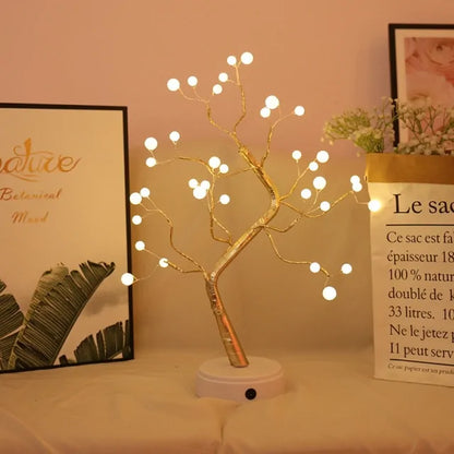 Nhanhi Bendable Branch LED Tree Lamp, view 7 of 9