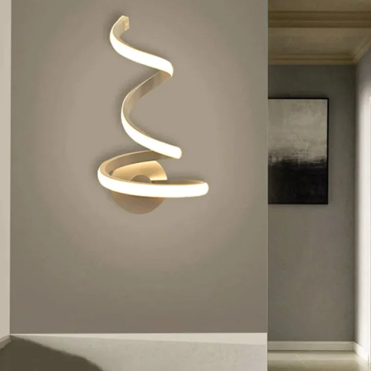 Curved Wall Lamp, detail view 3