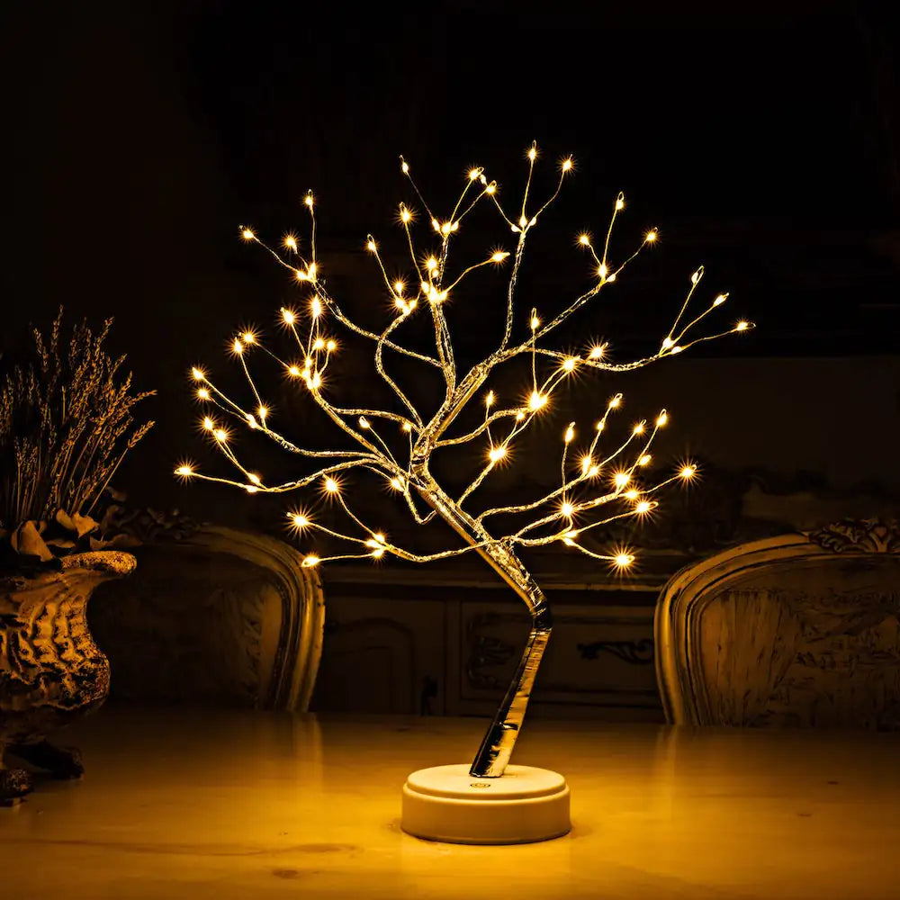 Tienlam fairy spirit LED tree lamp, branch detail