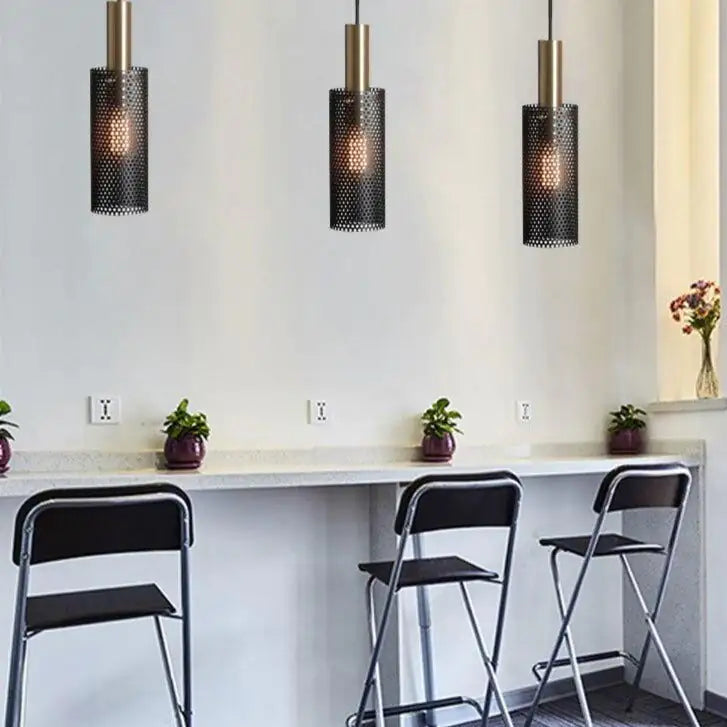 Nordic Cylinder Pendant Light, detail view 3