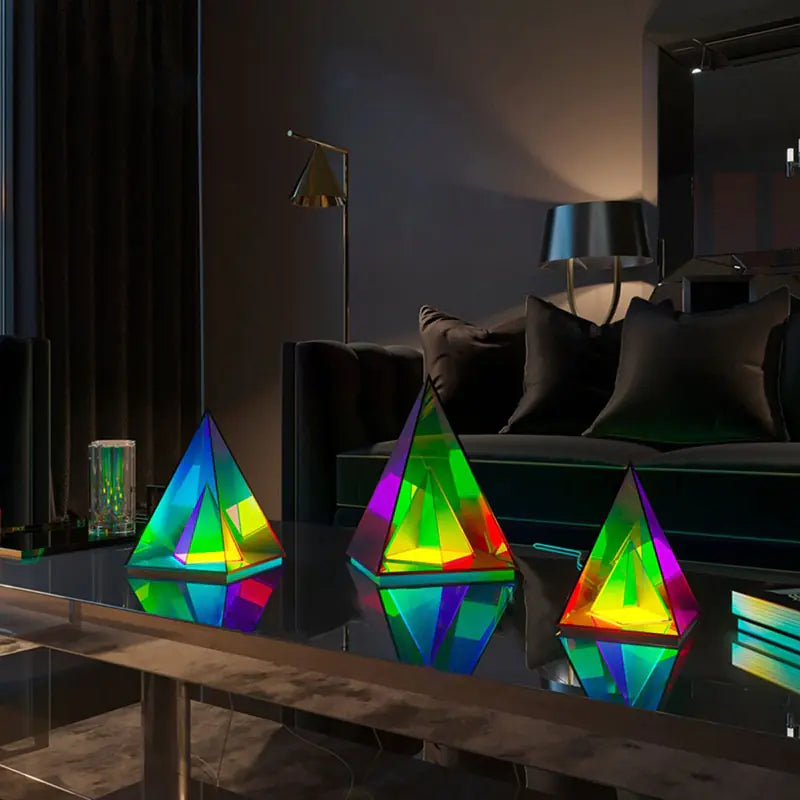 Pyramid Light, detail view 6