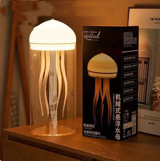 3D Floating Jellyfish Night Light