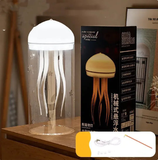 3D Floating Jellyfish Night Light