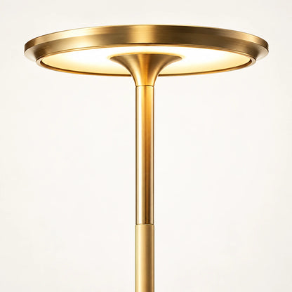 Tsukuma gold lamp shade close-up