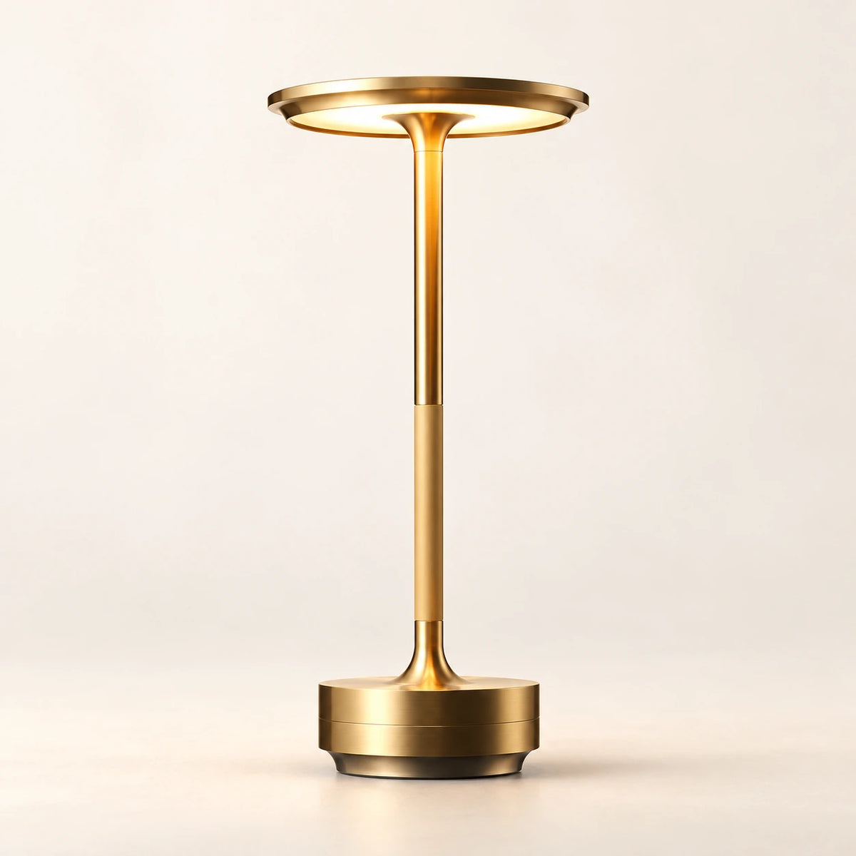 Tsukuma gold desk lamp